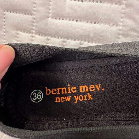 BERNIE MEV Size 36 Shira Flats Memory Foam Black - Picture 7 of 11
